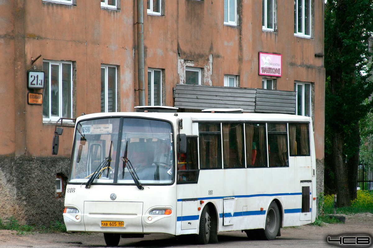 Псковская область, ПАЗ-4230-01 (2-2) (КАвЗ) № 818