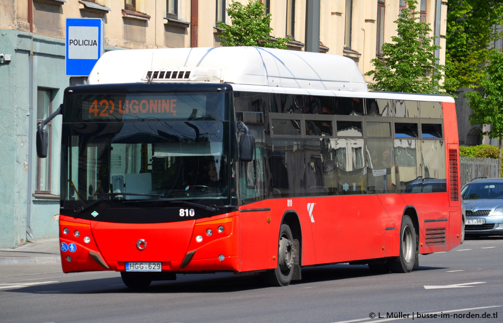 Литва, Castrosua CS.40 City Versus GNC 12 № 810