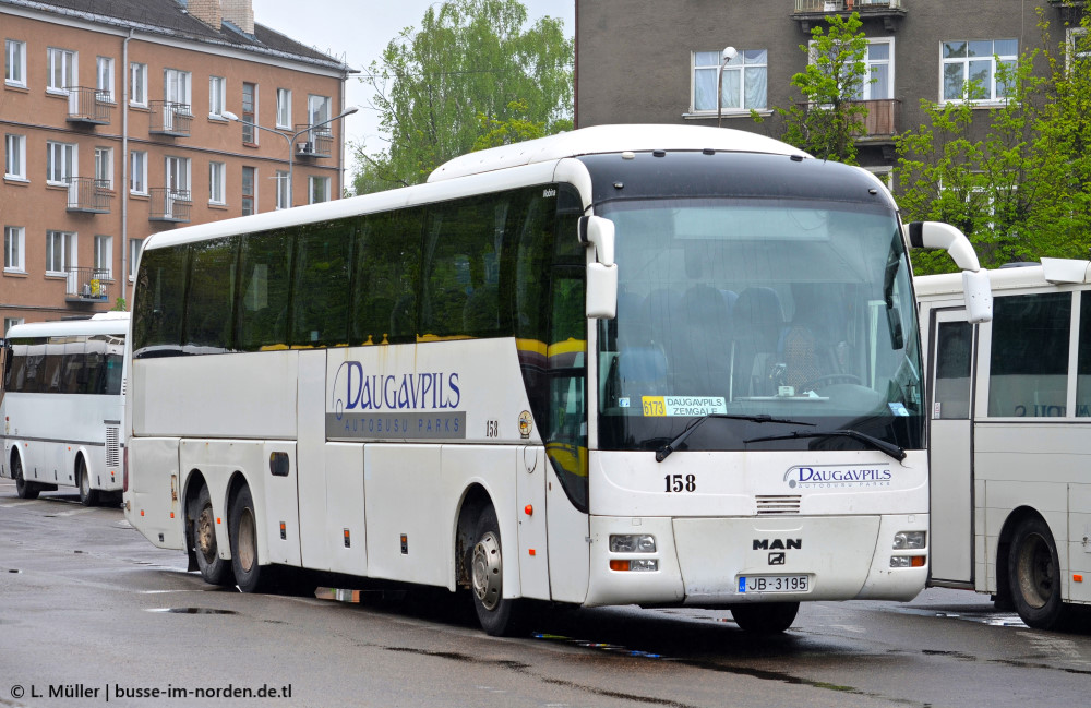 Латвия, MAN R08 Lion's Top Coach RHC414 № 158