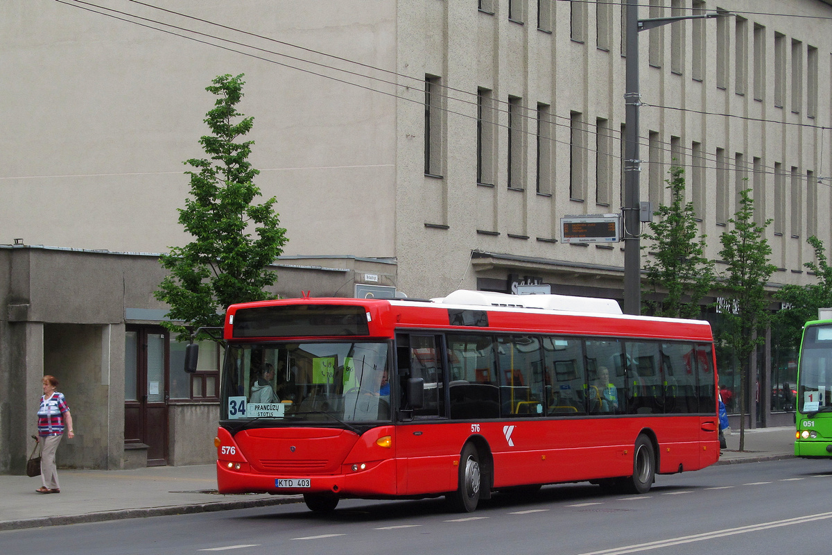 Литва, Scania OmniCity II № 576