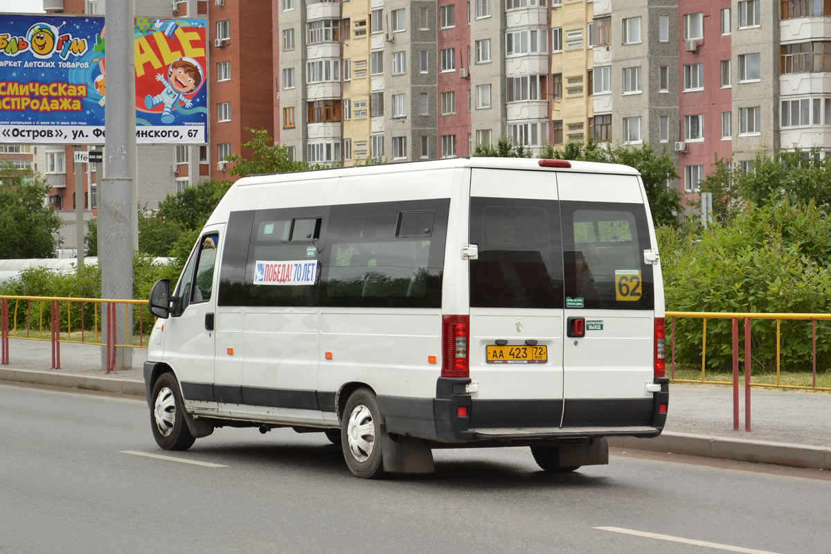 Тюменская область, FIAT Ducato 244 CSMMC-RLL, -RTL № АА 423 72