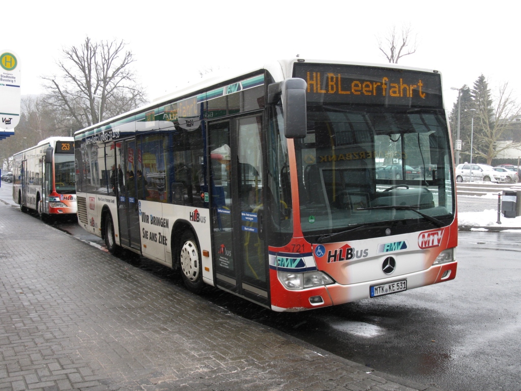 Гессен, Mercedes-Benz O530K Citaro K № 721