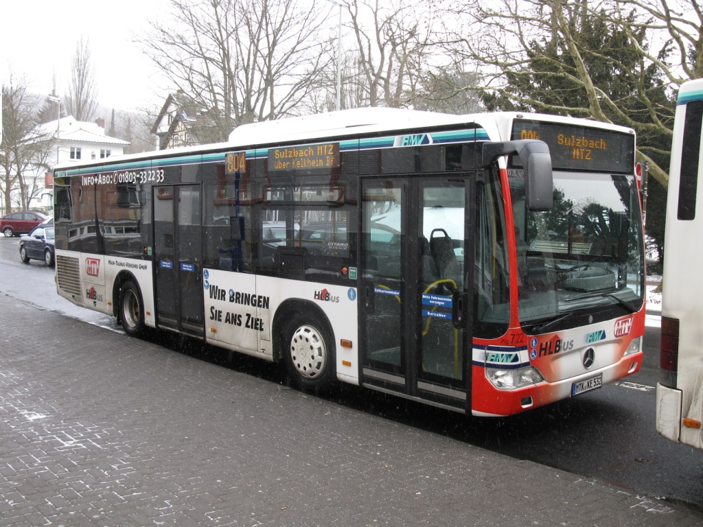 Гессен, Mercedes-Benz O530K Citaro K № 722