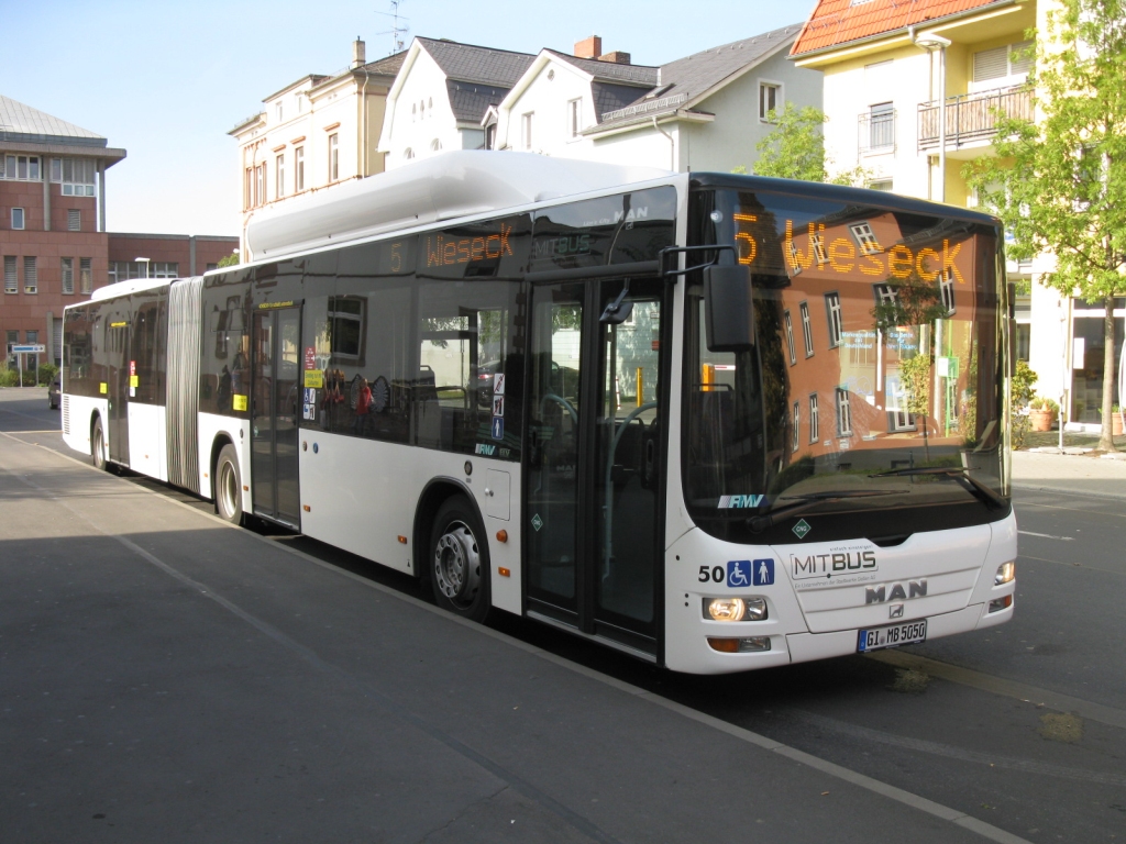 Гессен, MAN A23 Lion's City G NG313 CNG № 50