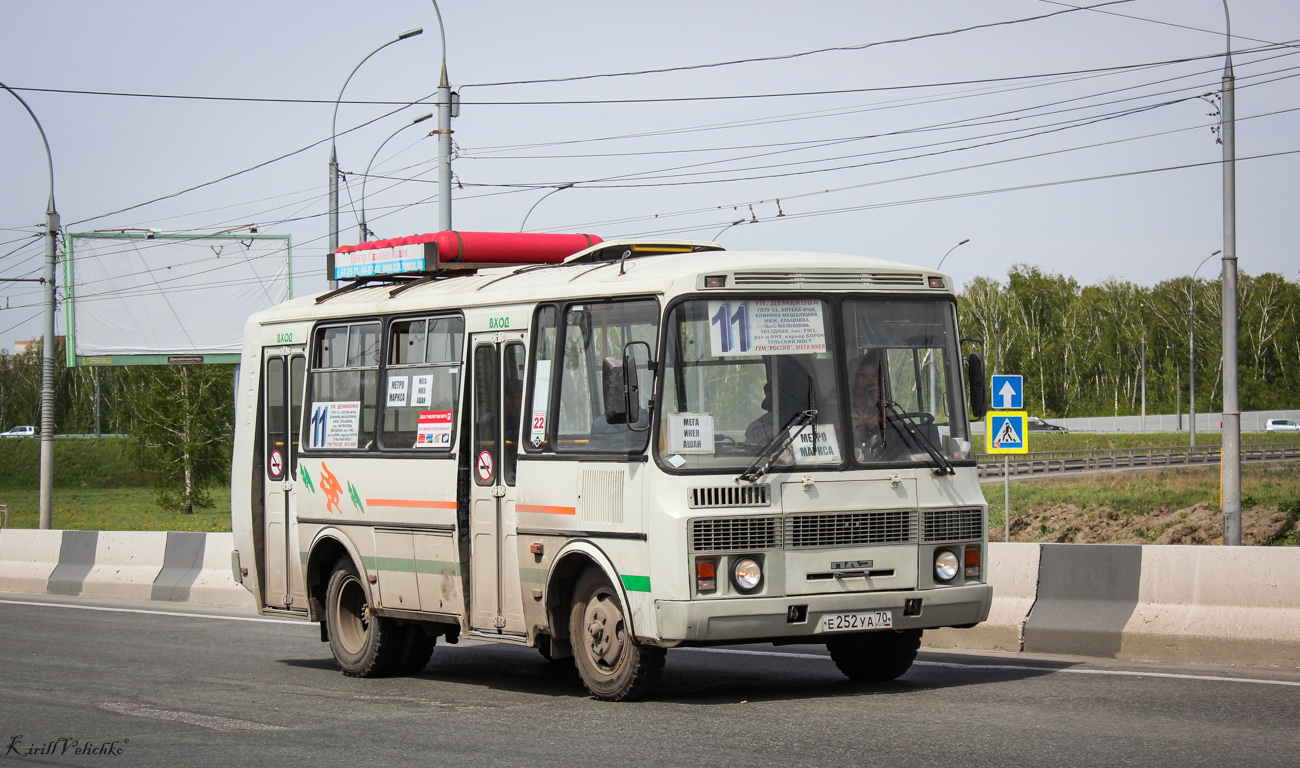 Новосибирская область, ПАЗ-32054 № Е 252 УА 70