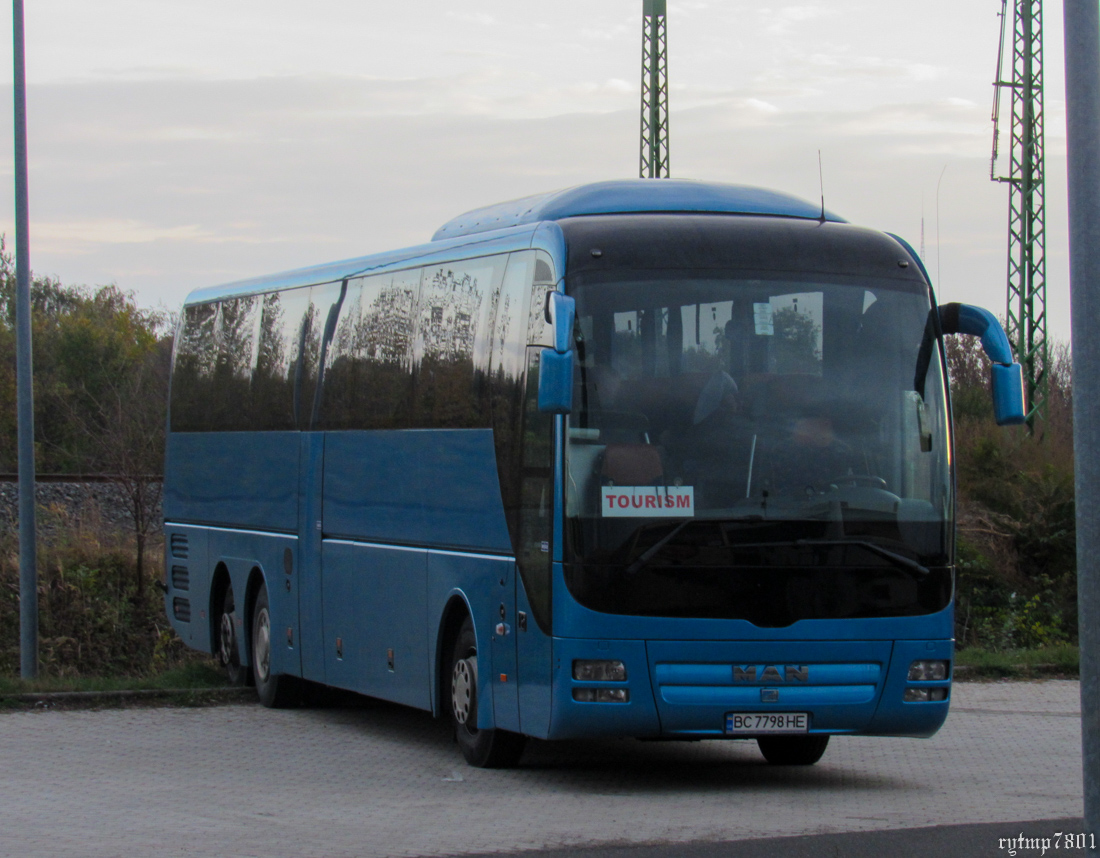 Львовская область, MAN R08 Lion's Coach L RHC444 L № BC 7798 HE