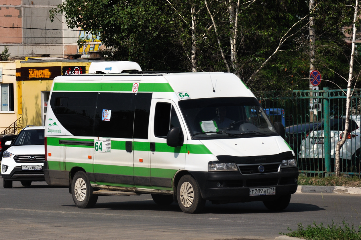 Тульская область, FIAT Ducato 244 CSMMC-RLL, -RTL № Т 209 ВТ 71