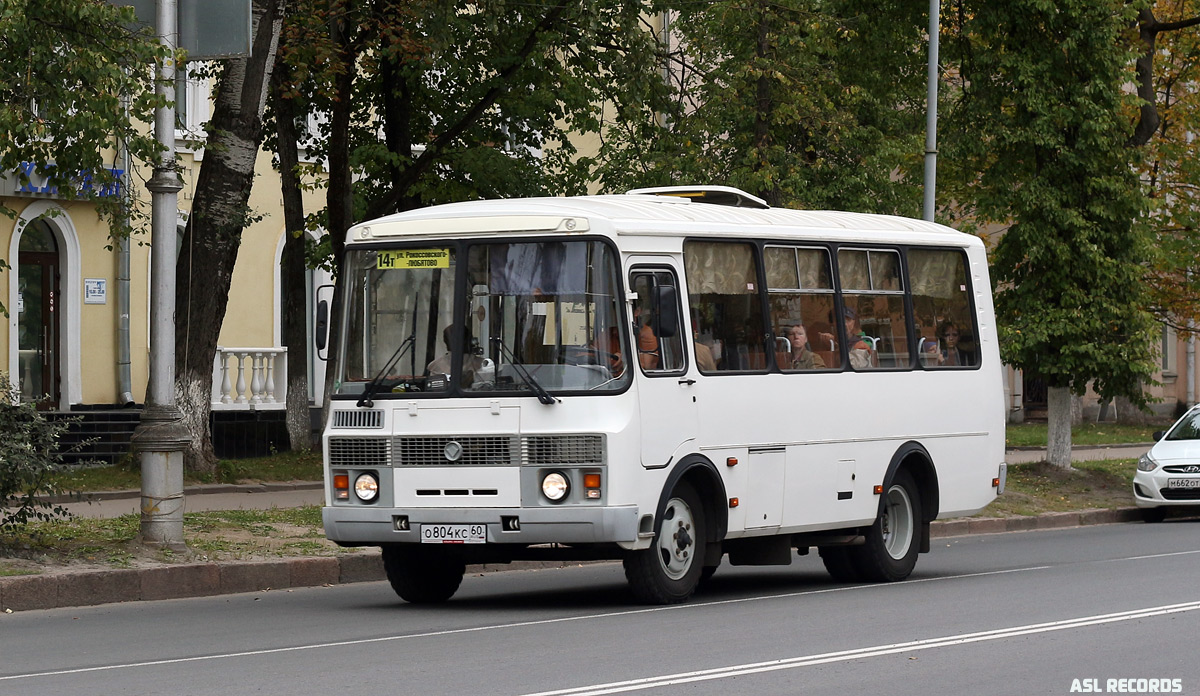 Псковская область, ПАЗ-32053 № О 804 КС 60