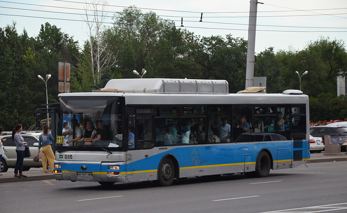 Алматы, Yutong ZK6120HGM № 010