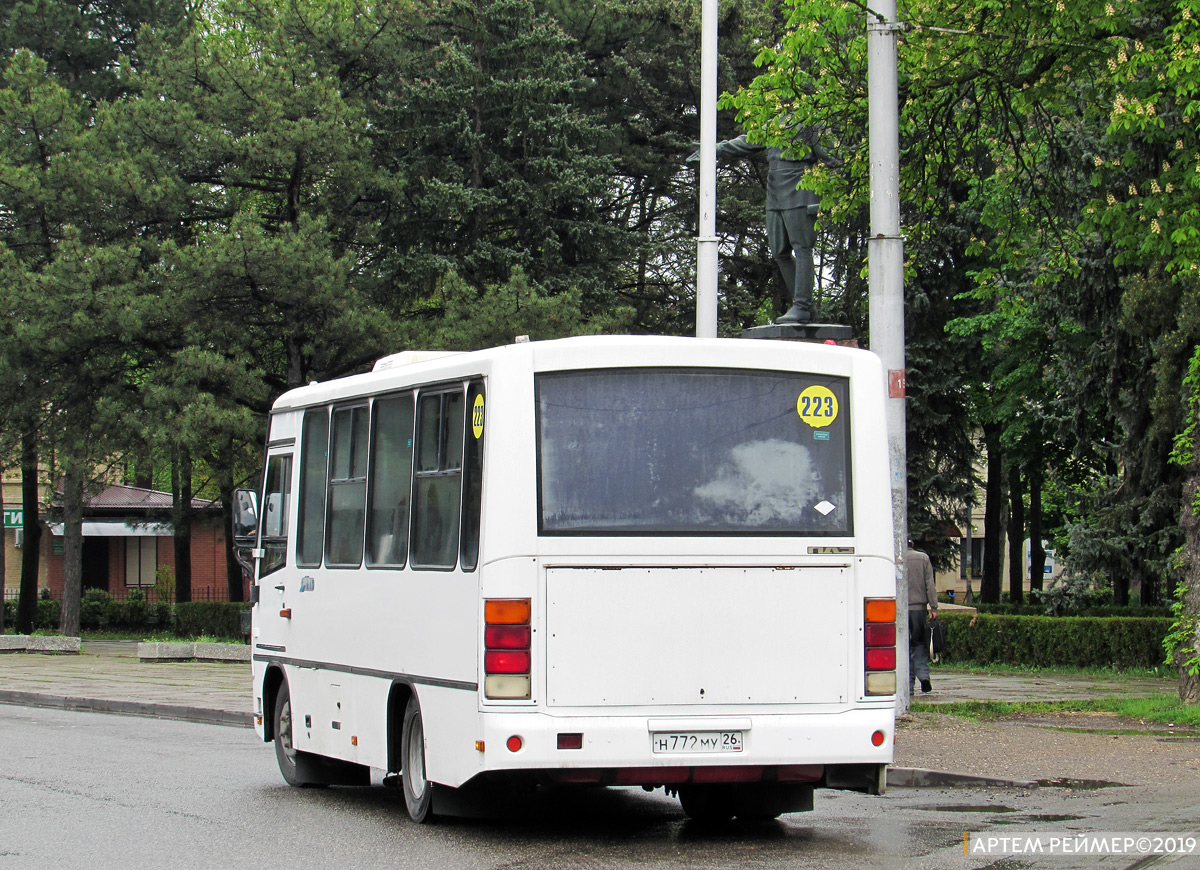 Ставропольский край, ПАЗ-320302-08 № Н 772 МУ 26