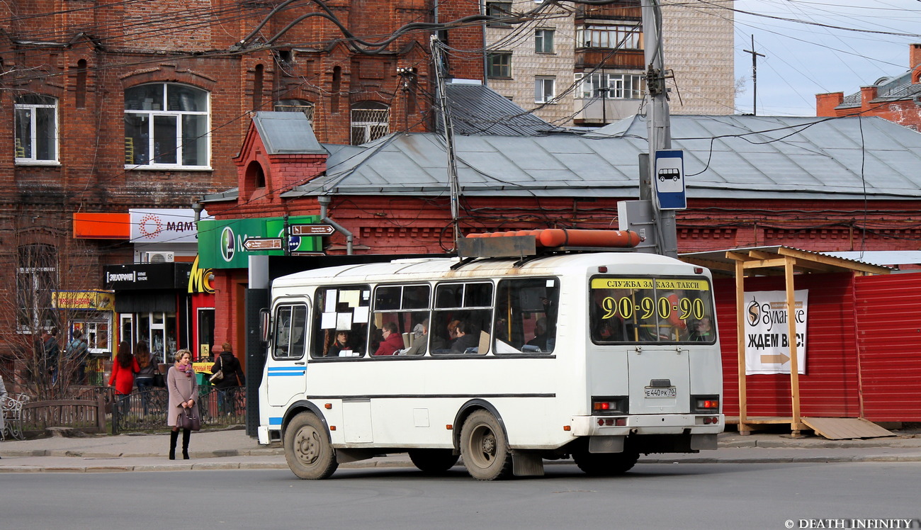 Томская область, ПАЗ-32054 № Е 440 РК 70