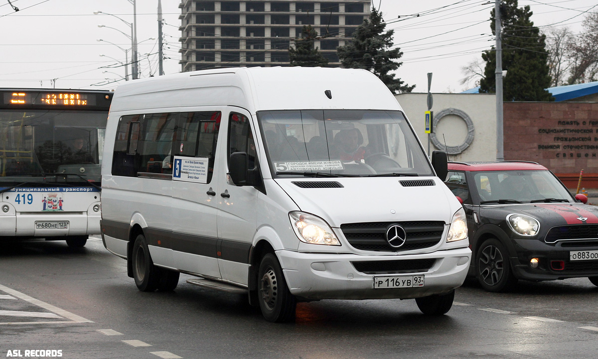 Краснодарский край, Луидор-22340C (MB Sprinter 515CDI) № Р 116 УВ 93