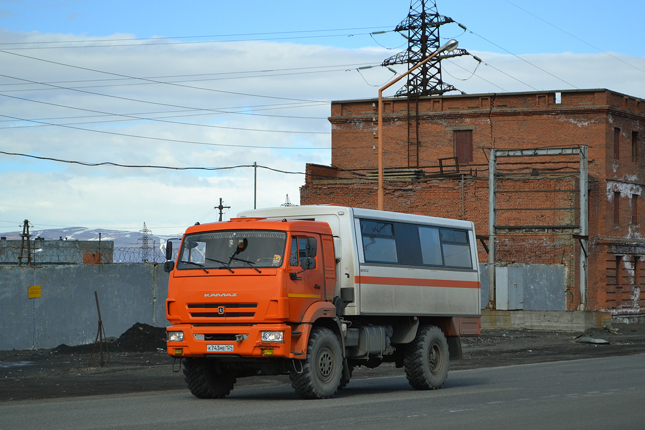 Красноярский край, НефАЗ-42111-25 № К 743 МЕ 124