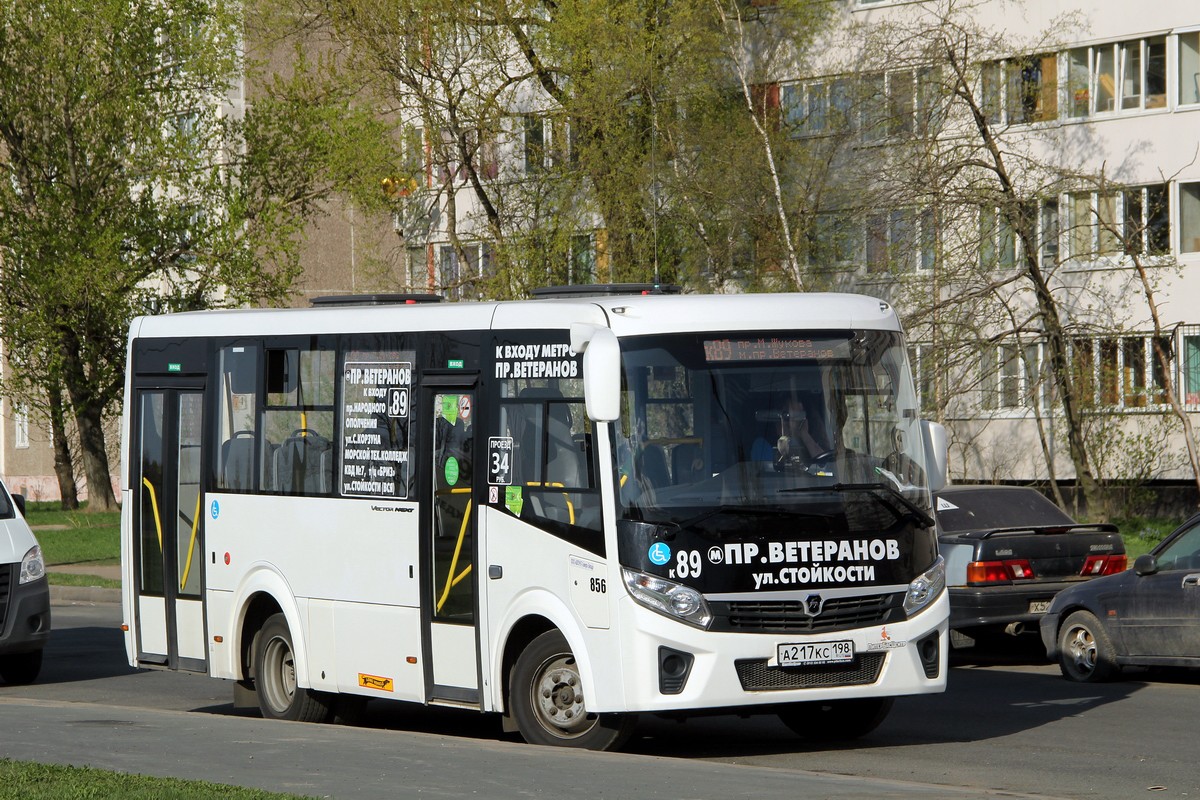 Санкт-Петербург, ПАЗ-320435-04 "Vector Next" № 856