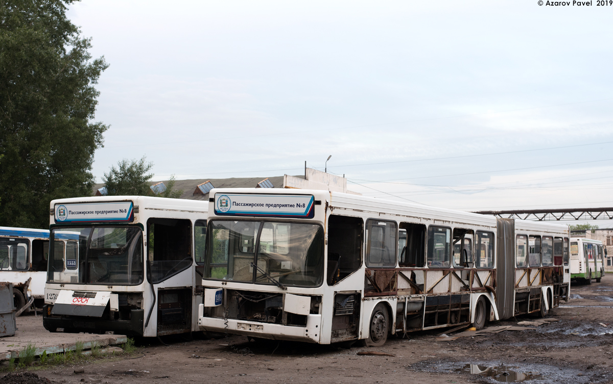 Omsk region, GolAZ-AKA-6226 Nr. 1409; Omsk region — Bus depots