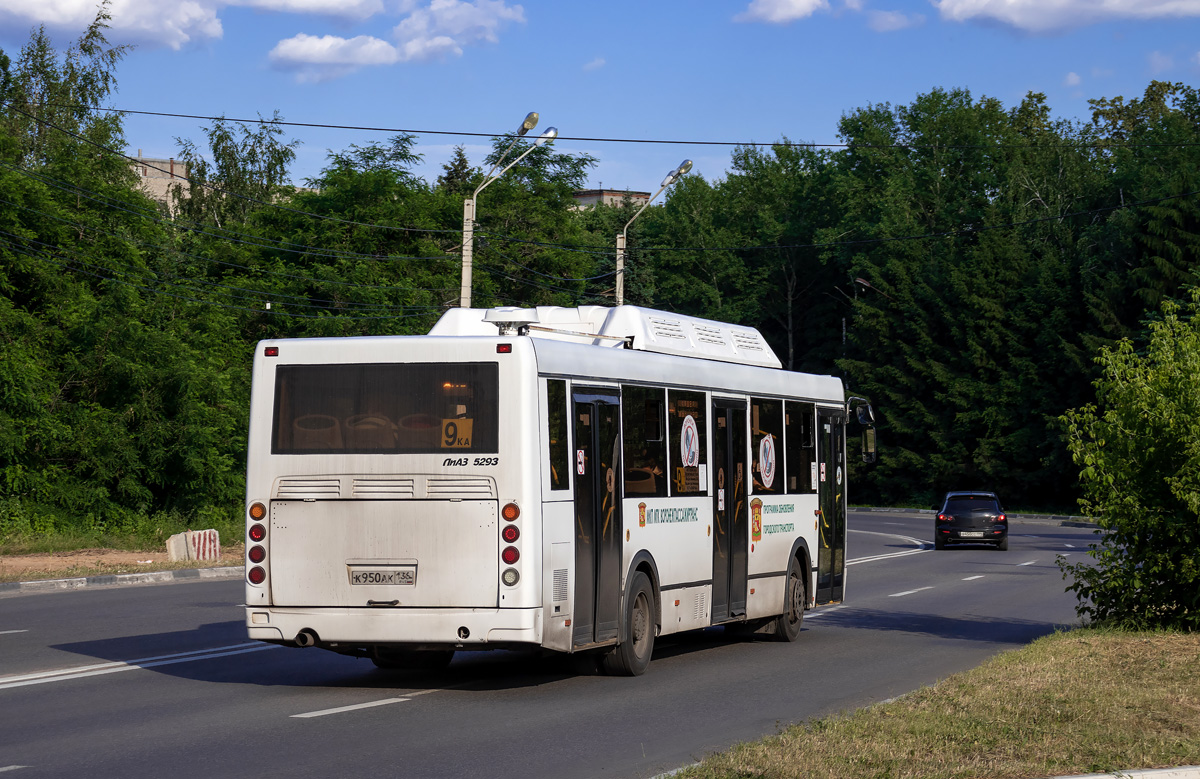 Воронежская область, ЛиАЗ-5293.70 № К 950 АК 136