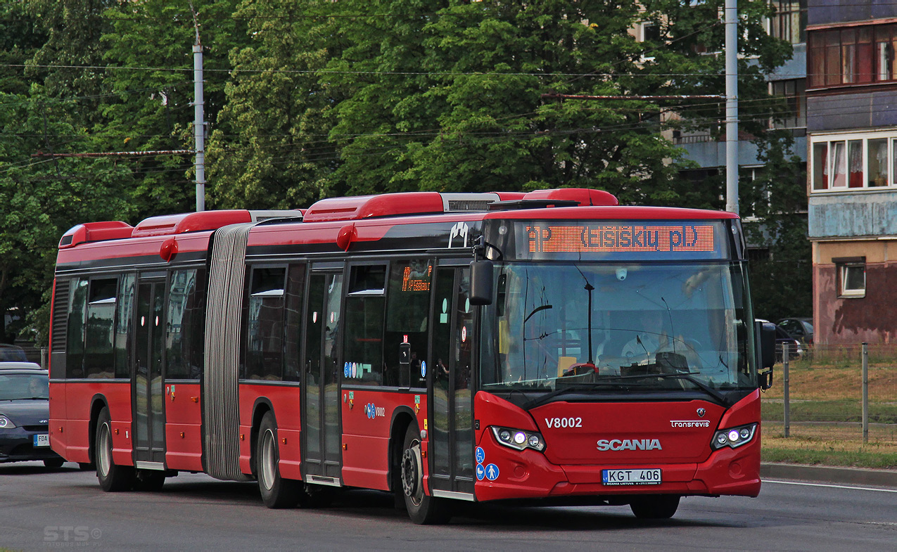 Литва, Scania Citywide LFA № V8002