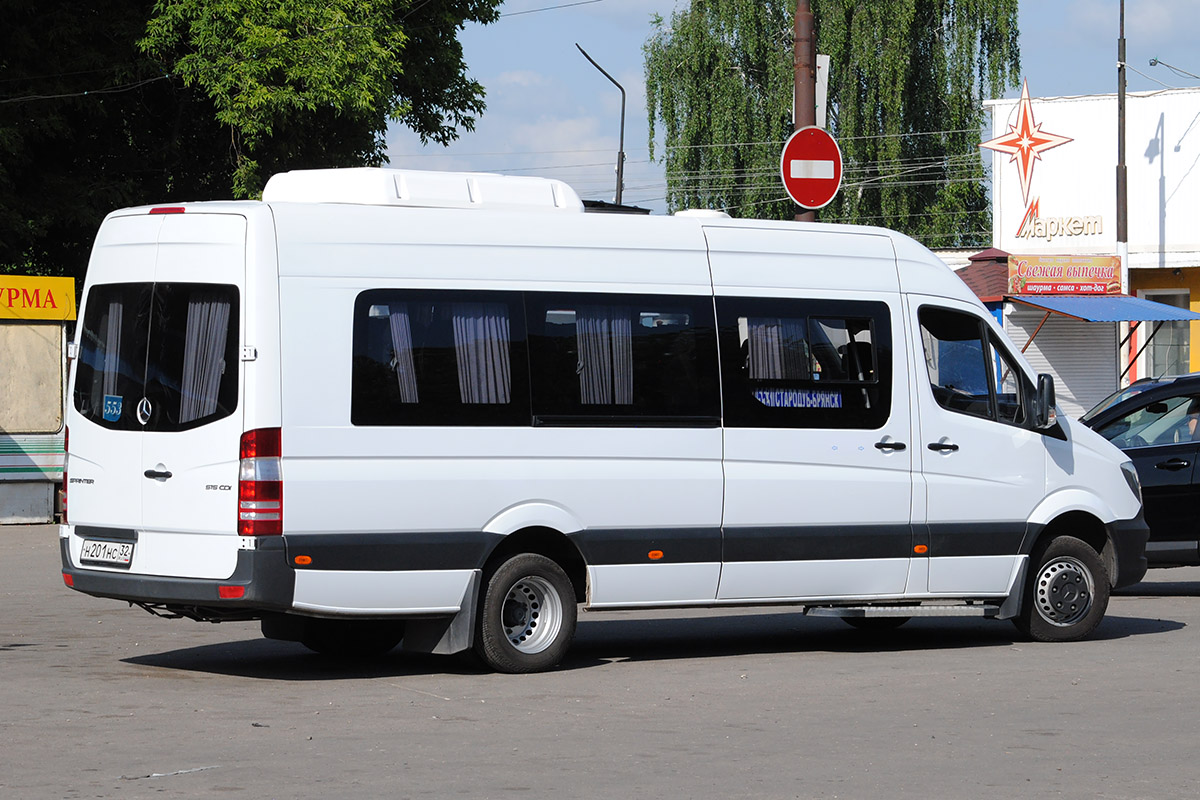 Брянская область, Луидор-223602 (MB Sprinter) № Н 201 НС 32 — Фото —  Автобусный транспорт