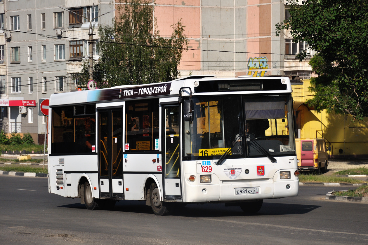 Тульская область, ПАЗ-3237-05 № 629