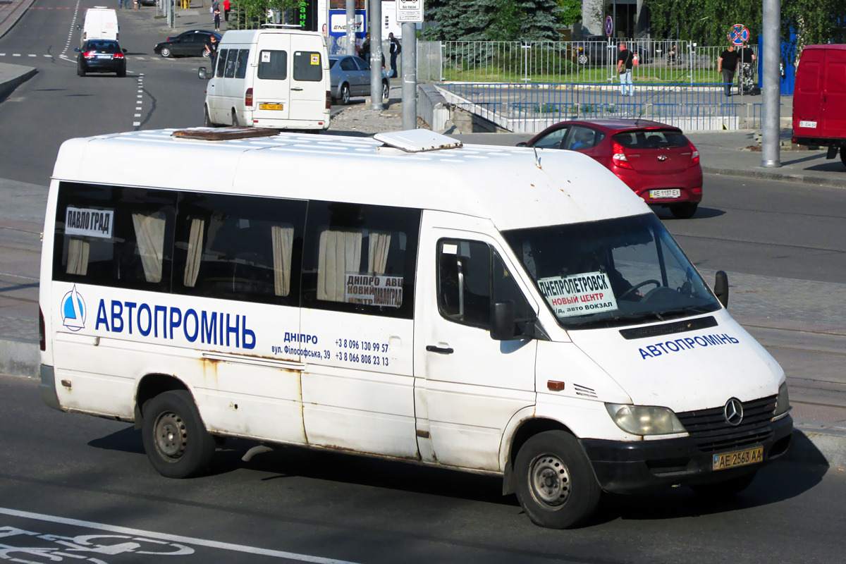 Dnepropetrovsk region, Mercedes-Benz Sprinter # AE 2563 AA