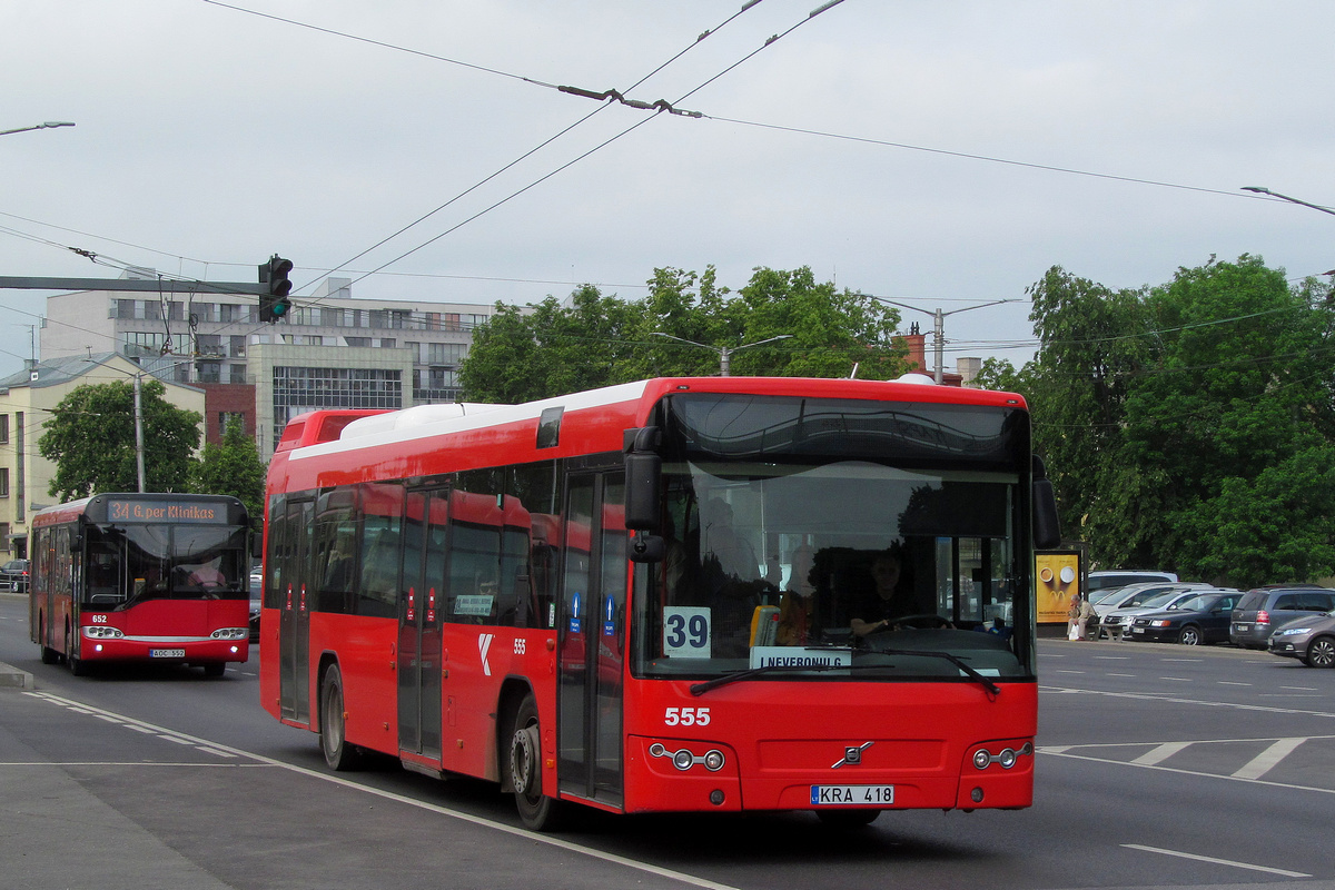 Литва, Volvo 7700 № 555