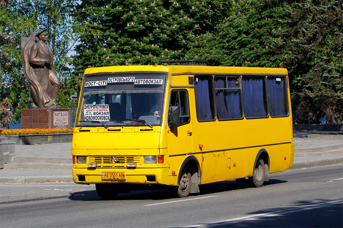 Днепропетровская область, БАЗ-А079.14 "Подснежник" № AE 0551 AB