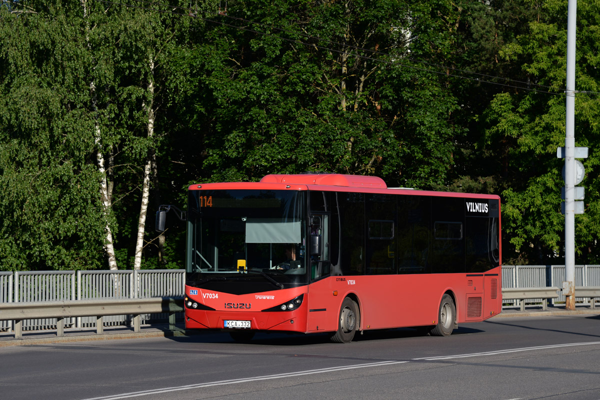 Літва, Anadolu Isuzu Citibus (Yeni) № V7034