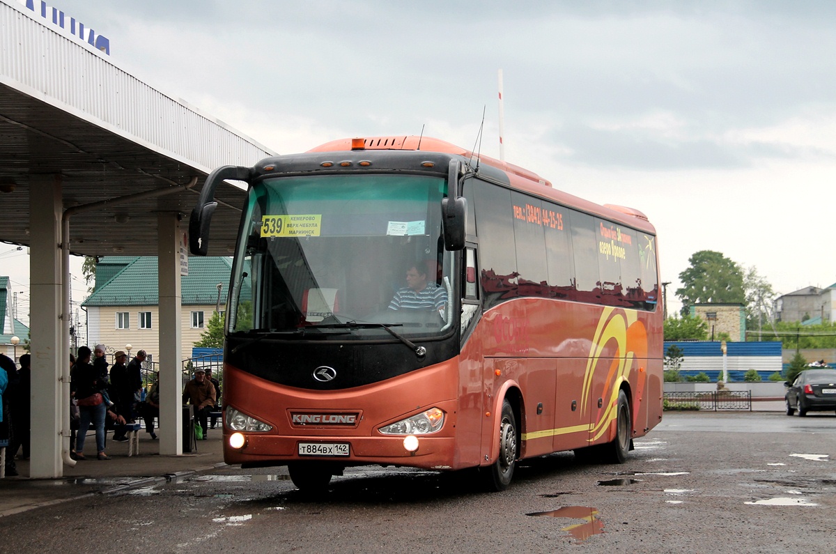 Кемеровская область - Кузбасс, King Long XMQ6127C № Т 884 ВХ 142 — Фото —  Автобусный транспорт