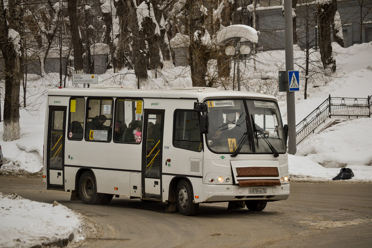 Томская область, ПАЗ-320302-12 № Е 878 КВ 70