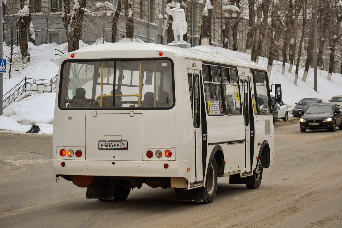 Томская область, ПАЗ-32054 № Е 486 ЕВ 70