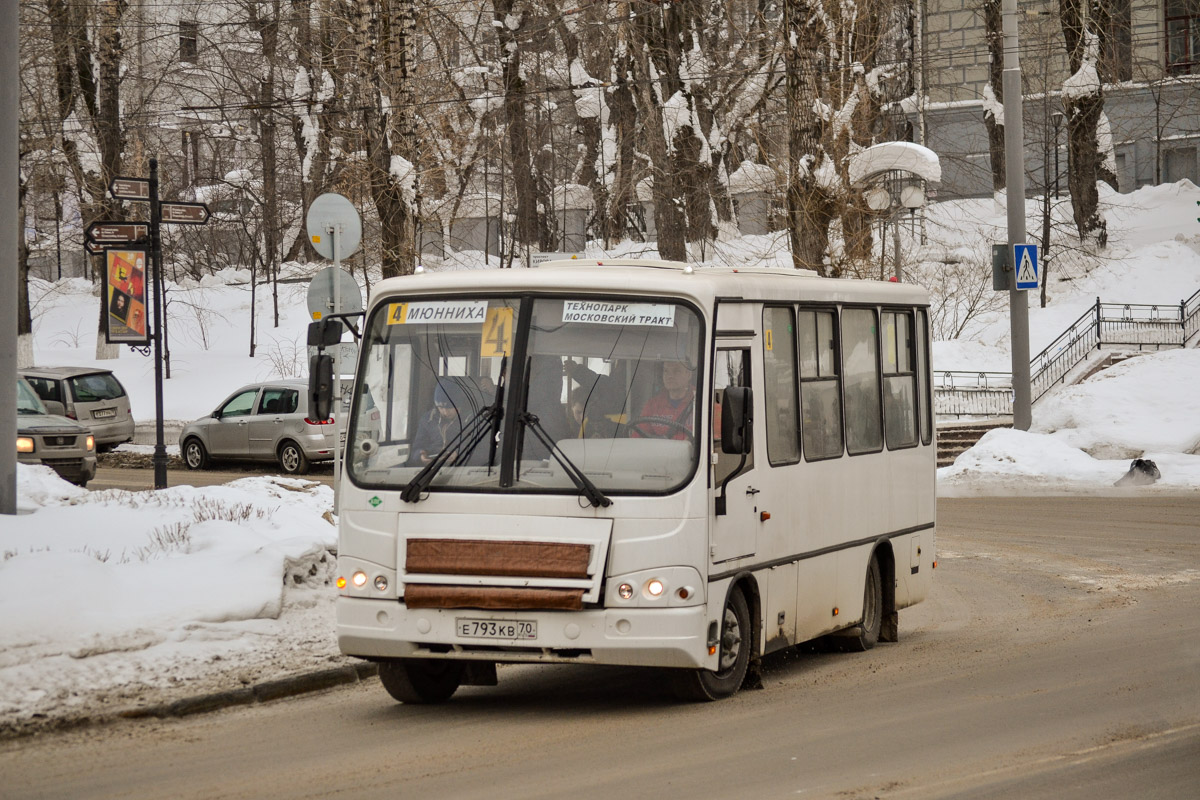 Томская область, ПАЗ-320302-12 № Е 793 КВ 70