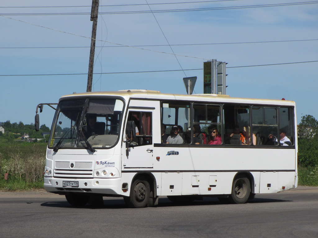 Санкт-Петербург, ПАЗ-320402-05 № В 027 ТК 178