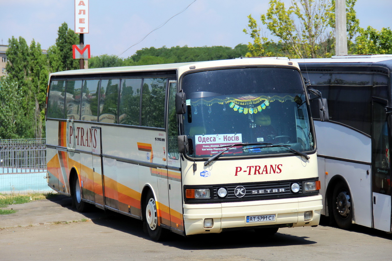 Ивано-Франковская область, Setra S215HD (Spain) № AT 5791 CI