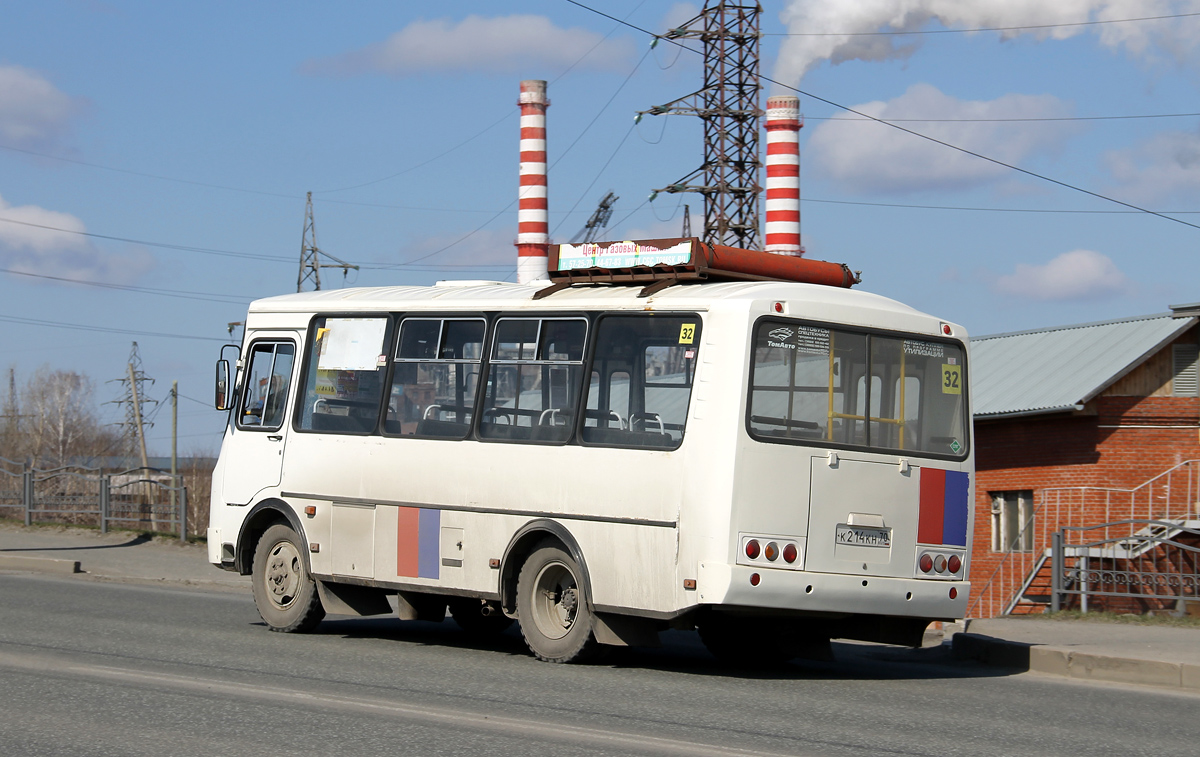 Томская область, ПАЗ-32054 № К 214 КН 70