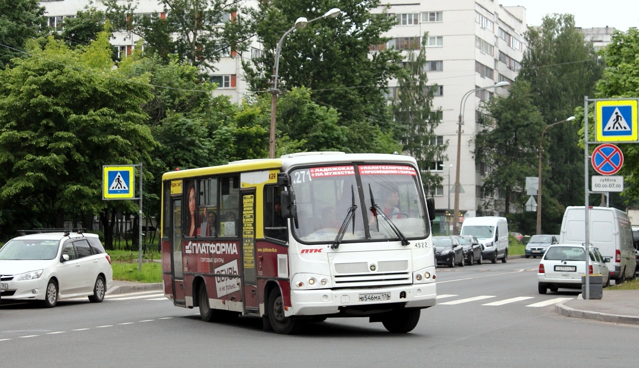 Санкт-Петербург, ПАЗ-320402-05 № n922