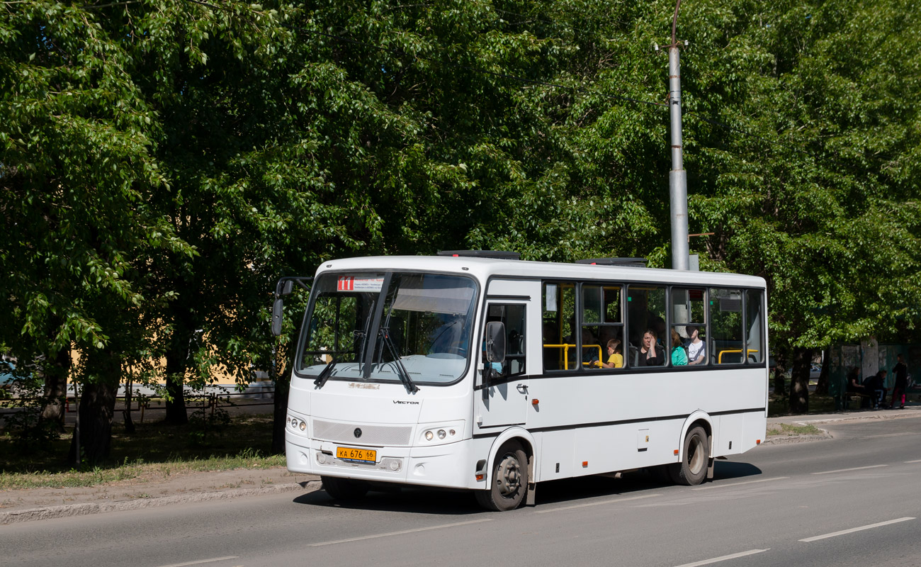 Свердловская область, ПАЗ-320412-04 "Вектор" № КА 676 66