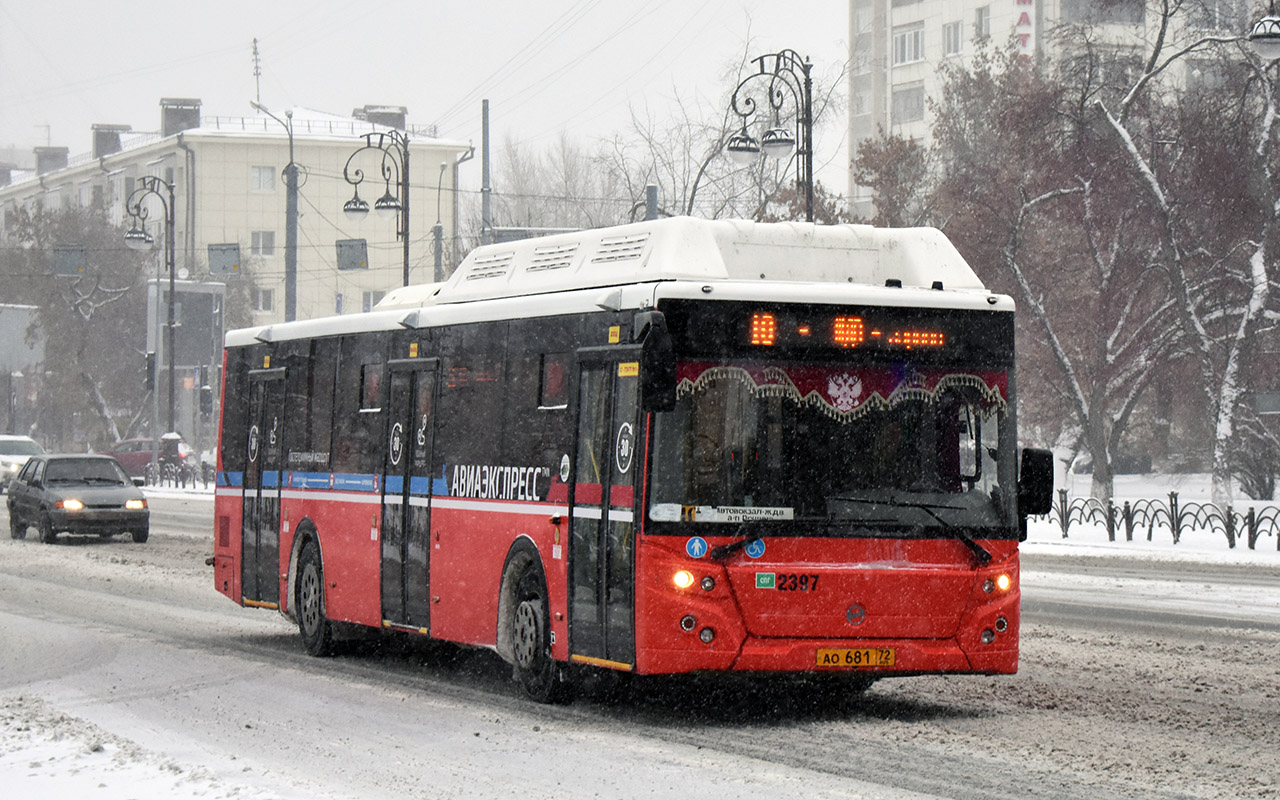 Tumen region, LiAZ-5292.67 (CNG) č. 2397