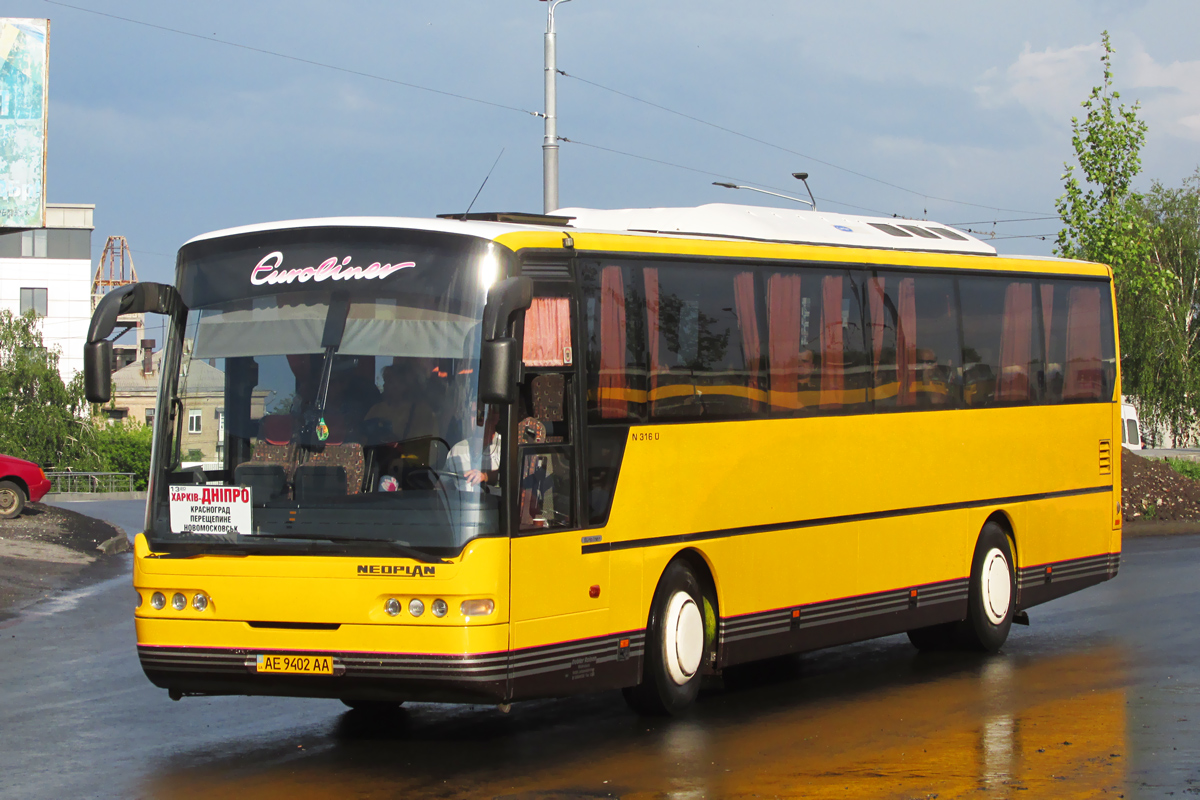 Днепропетровская область, Neoplan PC1 N3316Ü Euroliner Ü № AE 9402 AA