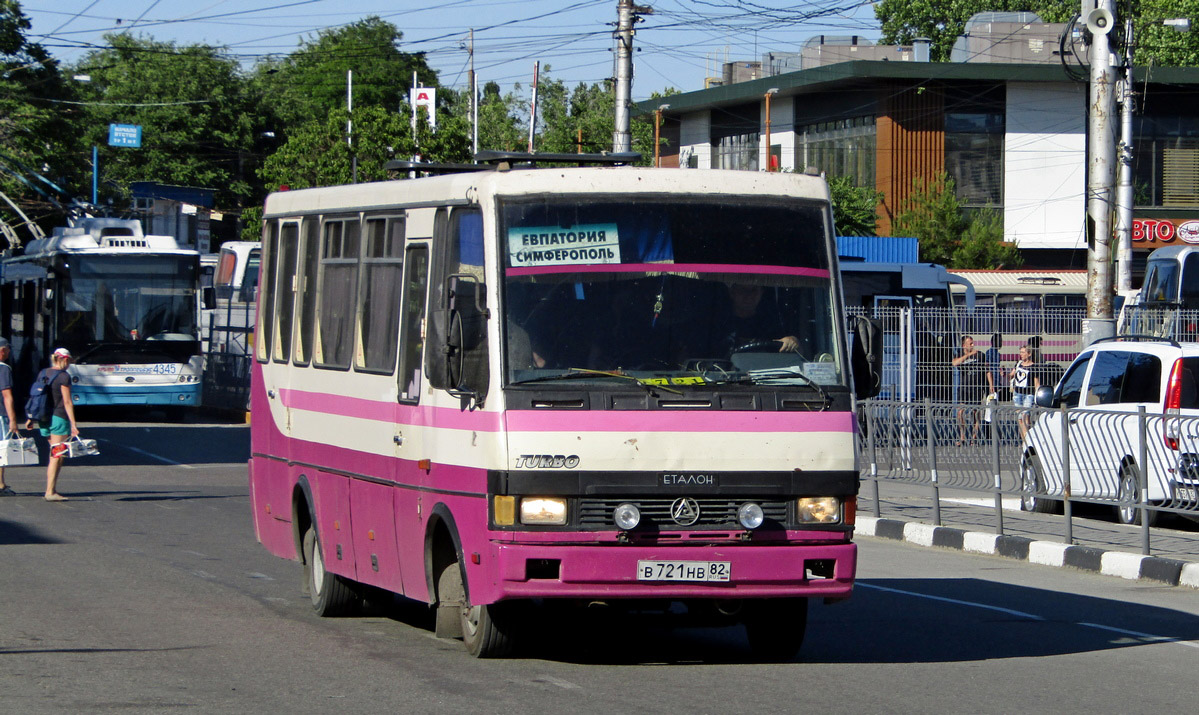 Республика Крым, БАЗ-А079.23 "Мальва" № В 721 НВ 82