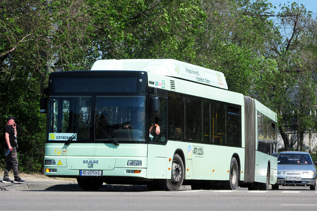 Днепропетровская область, MAN A23 NG313 CNG № AE 6575 KE