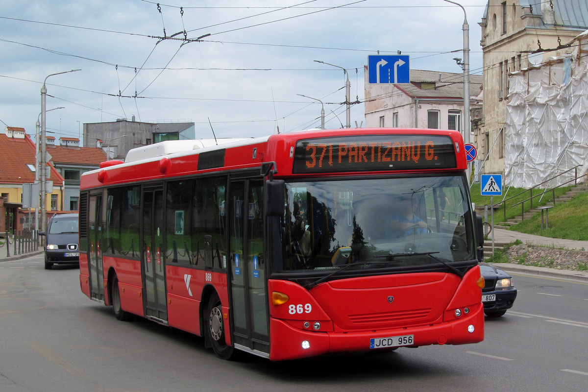 Литва, Scania OmniCity II № 869