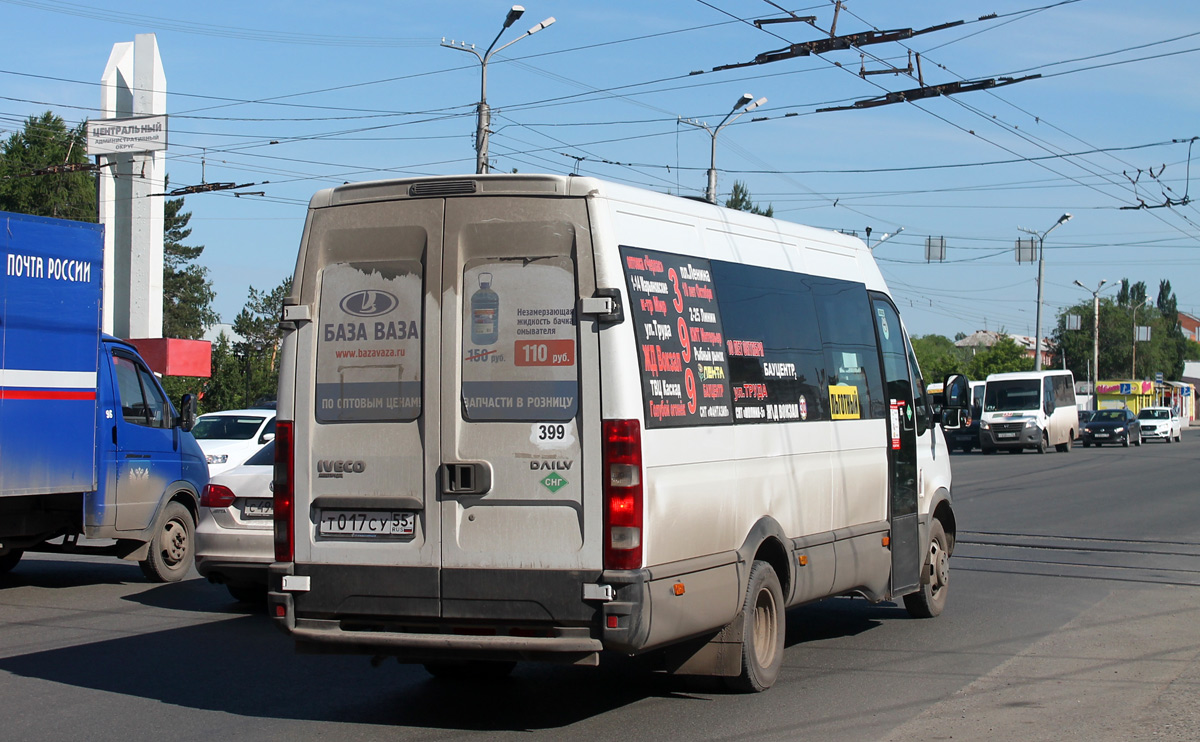 Омская область, Нижегородец-2227UU (IVECO Daily) № Т 017 СУ 55