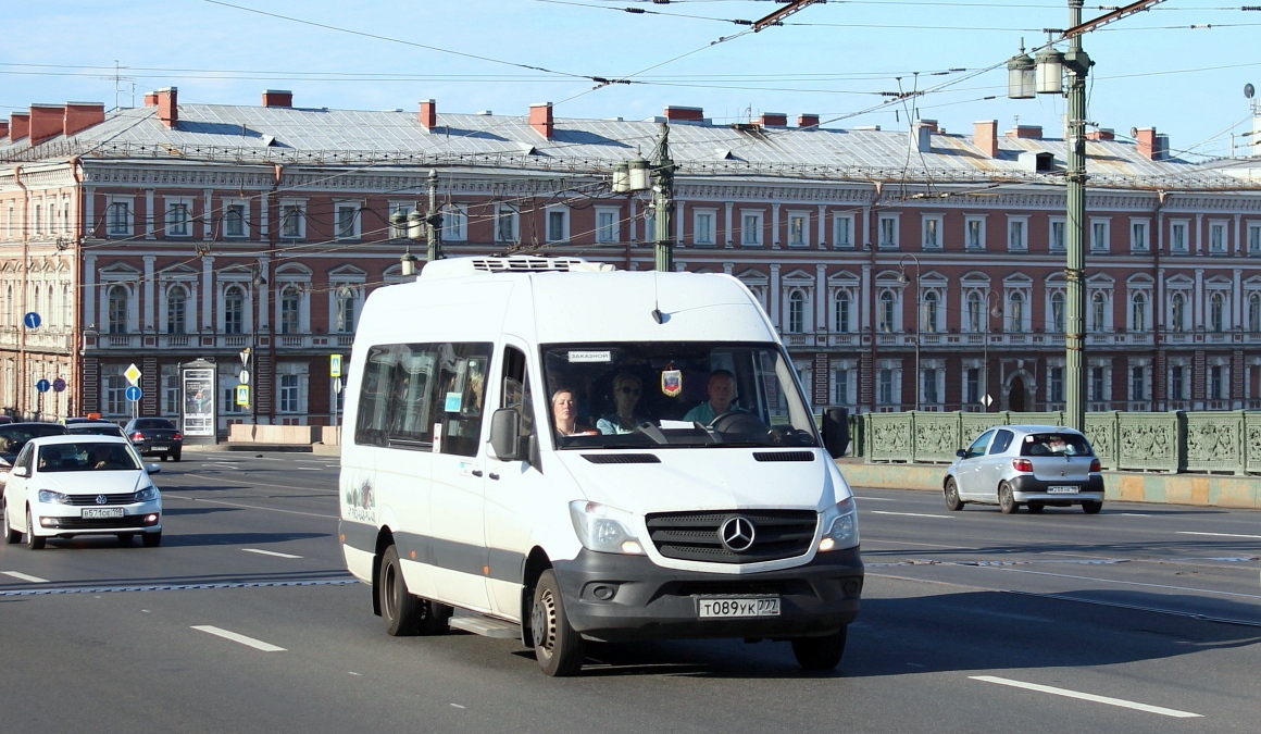 Sanktpēterburga, Luidor-223602 (MB Sprinter) № Т 089 УК 777