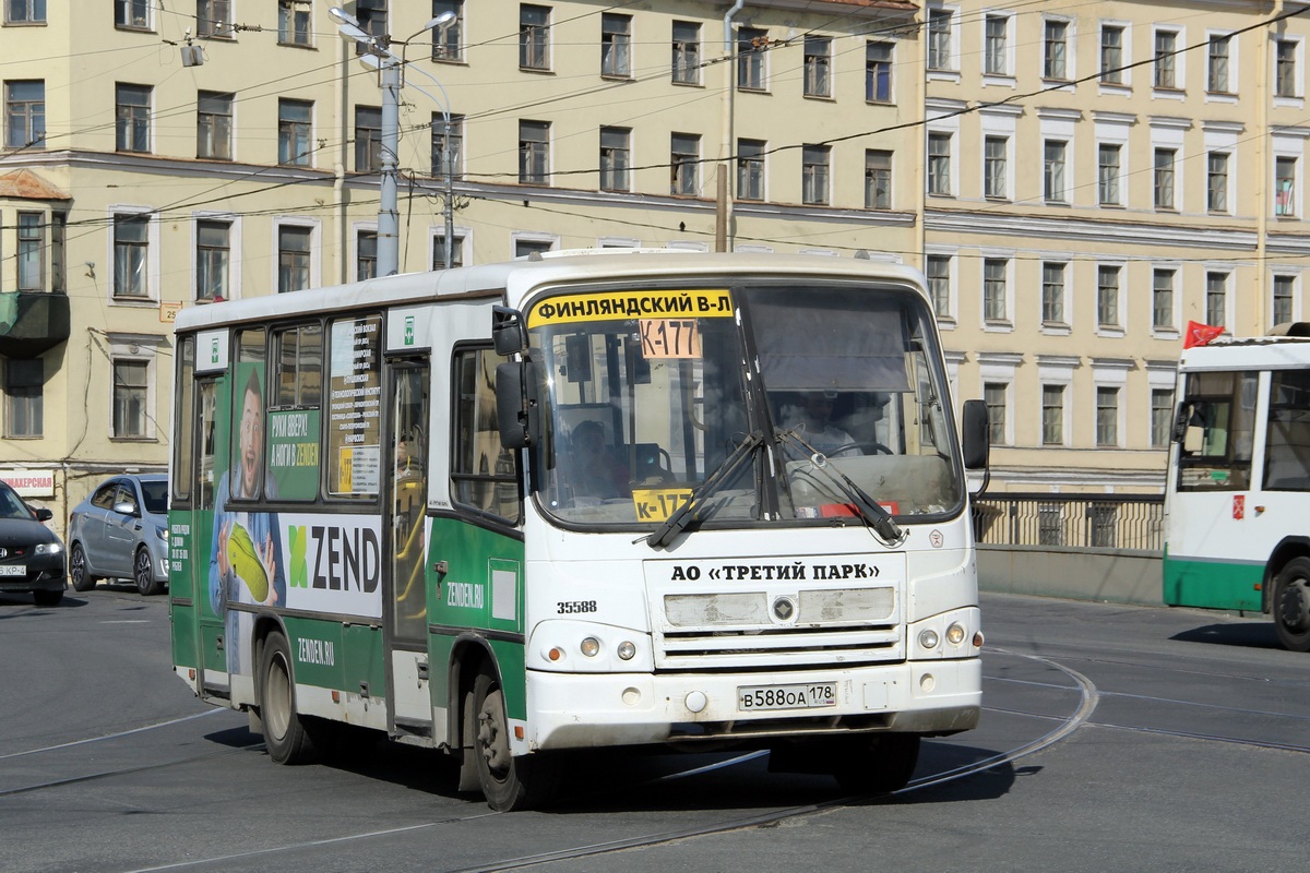 Санкт-Петербург, ПАЗ-320402-05 № В 588 ОА 178