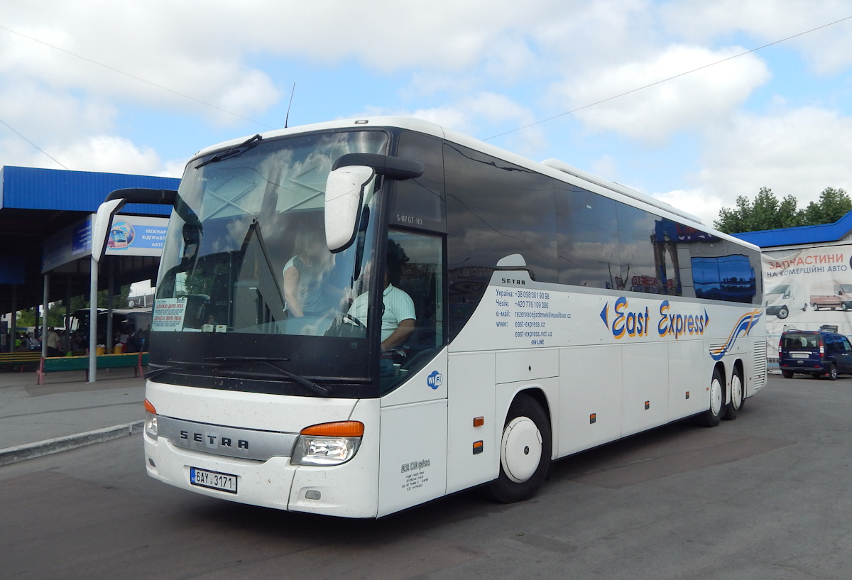 Чехия, Setra S417GT-HD № 6AY 3171