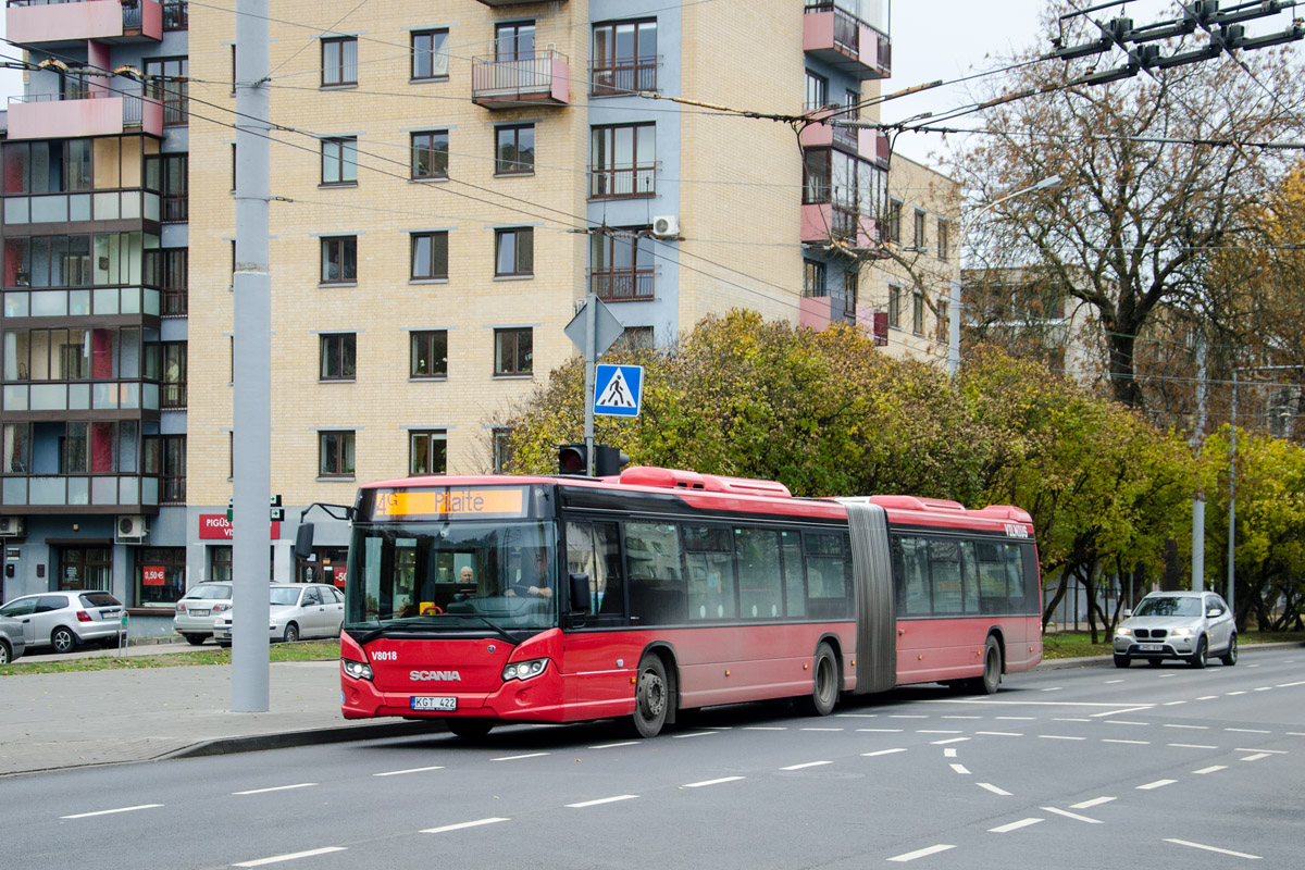 Литва, Scania Citywide LFA № V8018