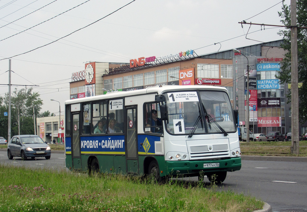 Vologda region, PAZ-320402-03 Nr. Р 977 НУ 58