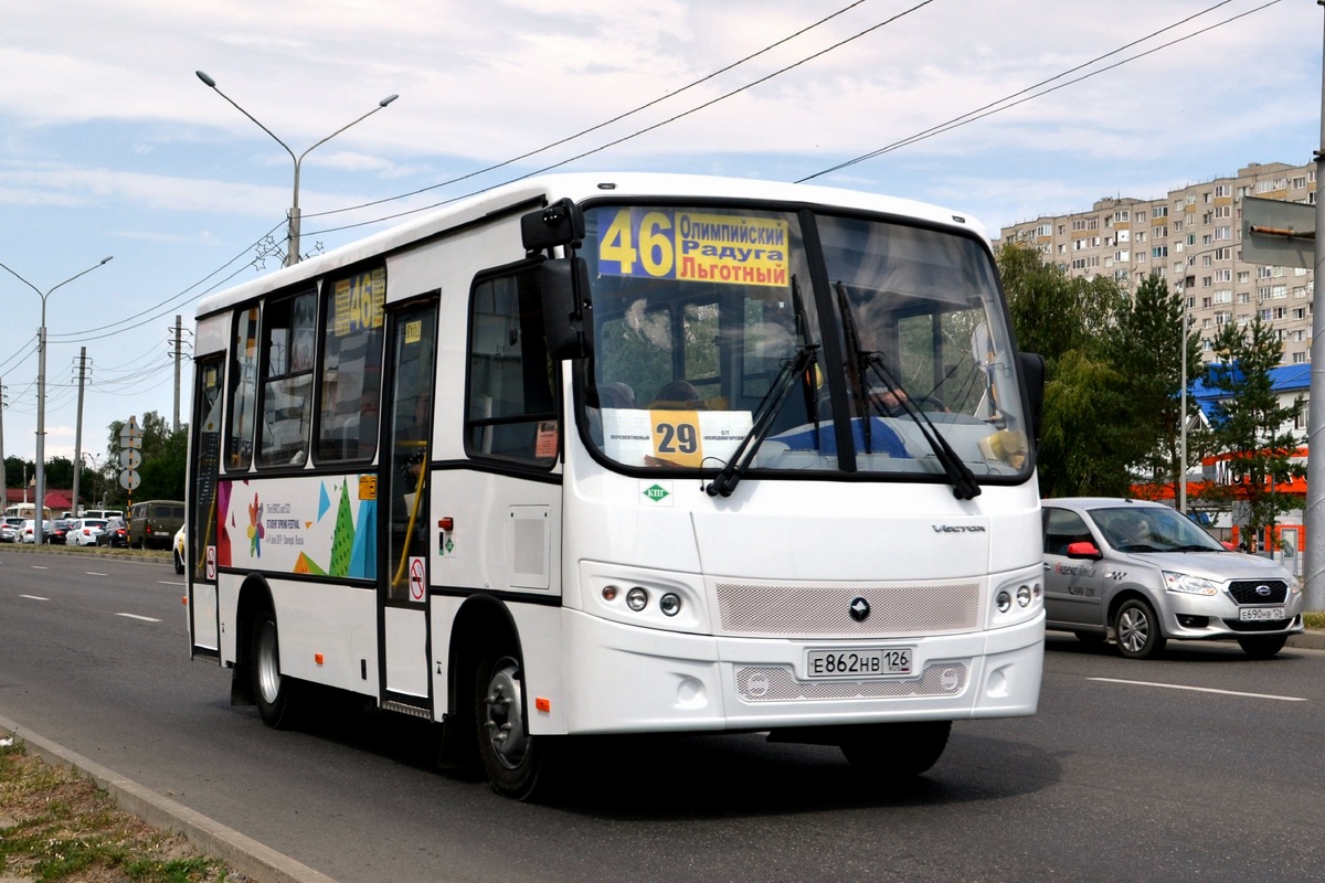 Ставропольский край, ПАЗ-320302-12 "Вектор" № Е 862 НВ 126