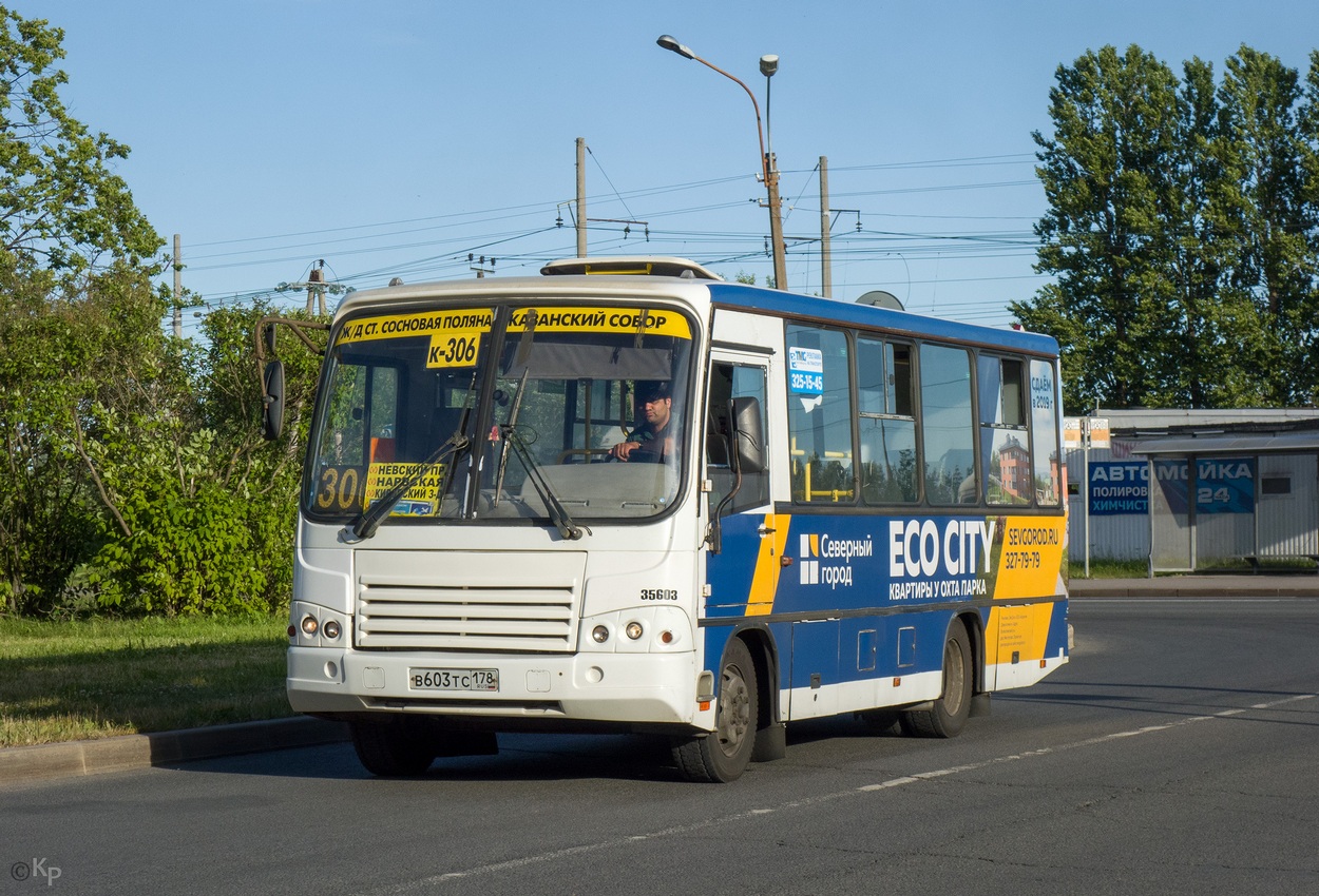 Szentpétervár, PAZ-320402-05 sz.: В 603 ТС 178