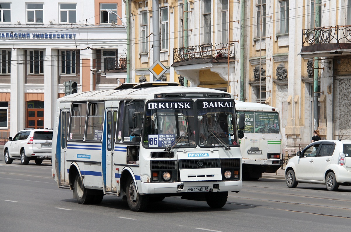 Иркутская область, ПАЗ-32054 № Р 811 АК 138